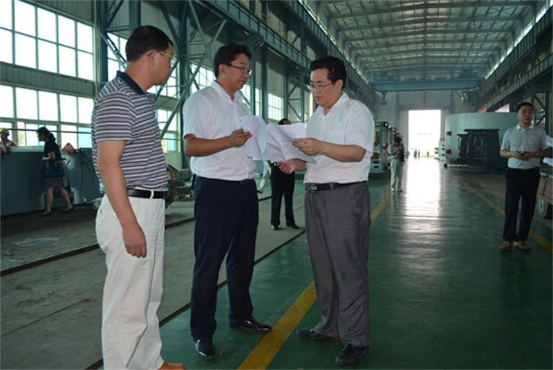 河南新鄉(xiāng)副市長王玉民到中鐵工程裝備集團設備公司調(diào)研